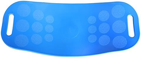 Fit Board --- The ABS Legs Core Workout Balance Board with a Twist (Blue)