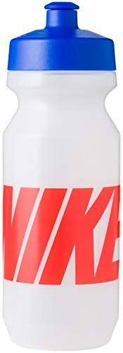 NIKE BIG MOUTH GRAPHIC BOTTLE 2.0 22OZ 22OZ CLEAR/GAME ROYAL/TEAM ORANGE, 650 ml