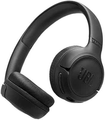 Tune 530BT, Casque Audio Supra-Auriculaire sans Fil, Noir