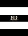 2019 Planner: Black White Stripes | Weekly Monthly Planner Calendar Organiser and Journal with Inspi by Nifty Notebooks, Large Planners