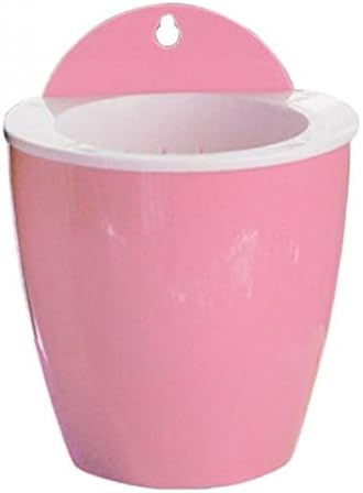 Heliyan Garden Plant Gardening Flower Pots Creative Wall Lazy Flower Pots Plastic Flower Plate