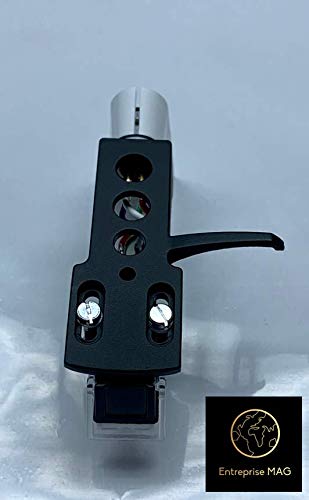 Cartridge and Stylus, needle and Black Headshell with mounting bolts for Technics SL-1200, SL-1210, SL-1600, SL-1610, SL-1700, SL-235, SL-23A, SL-B2, SL-B202, SL-B205, SL-B3 - Thumbnail 4