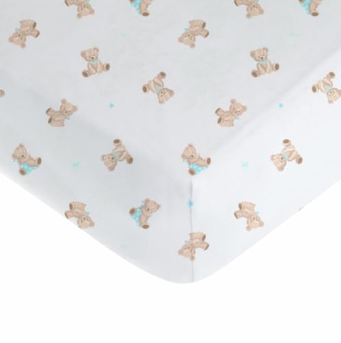 American Baby Company 100% Natural Cotton Fitted Crib Sheet 52