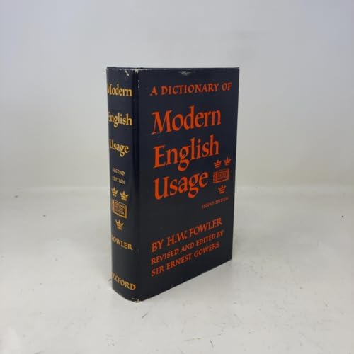 Amazon.com: A Dictionary of Modern English Usage: The Classic