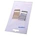 Bluecell Pack of 2 Stainless Steel Slim Money Clip (Silver & Gold)