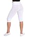 Double Agent High Waist Shaping Capris - SlimMe by MeMoi - Versatile Leggings ,Black,Small