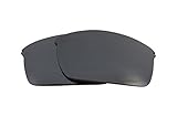 Best SEEK OPTICS Replacement Lenses Oakley WIRETAP - Polarized Black Iridium