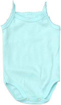 Baby Infant Todder Camisole Onesie T-Shirt for Girls - Newborn to 3T (12 Month, Mint)