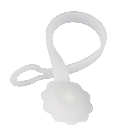 Elaco Bike LED Safety Light Night Running Cycling Warning Light Luminous Arm Strap (White)