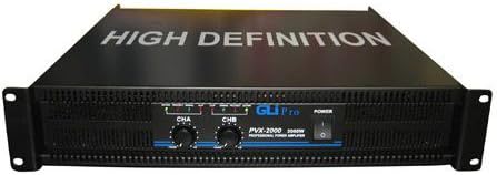 GLI Sound Systems PVX-2000 2U 2000 Watt High Definition Power Amplifier