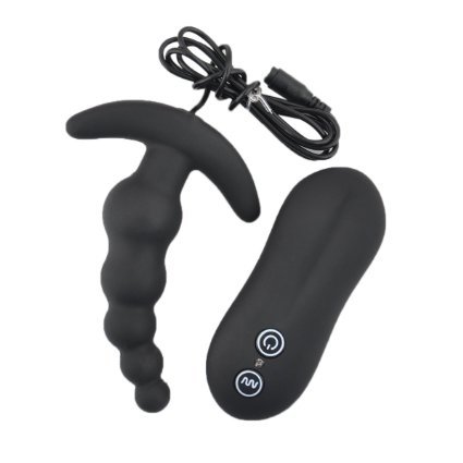 UPC 600686547358, ROWAWA 10 Frequency Remote Controlled Prostate Massager Anal Vibrator Sex Toy for Men Black