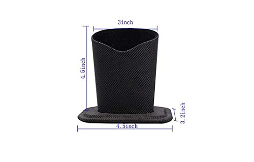 Eyeglasses Holder Stand Case,No Plush Lined Household Magnetic Holder Protective Anti-Scratch Dustproof Stand Case for Eyeglass and Sunglasses Black