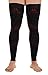Mojo Compression Stockings Thigh Leg Sleeve 20-30mmhg Black/Red Medium