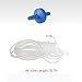 boxtech Aquarium Air Pump Air Bubble Stone - Fish Tank Oxygen Aerator Pump, Air Bubble Ornament Decorations with Air Tube Valve Stone Accessories