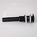 Ownace Bathroom Faucet Vessel Vanity Sink Pop Up Drain Stopper with Overflow Black Color