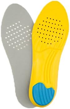 Sport Insoles for Adult Men and Women With Arch Support, Soft Memory Foam Foot Insole Back Support Cushion Shoe Pad SHLEMAO M-Grey