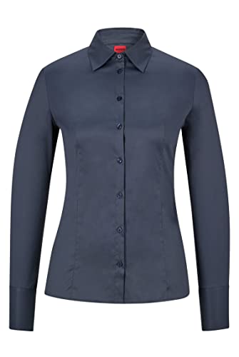 HUGO The Fitted Shirt Blusa, Open Blue464, 32 para Hombre