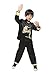 Suimiki Traditional Chinese Dragon Kung Fu Outfit Tang Suit for Boys Black 10