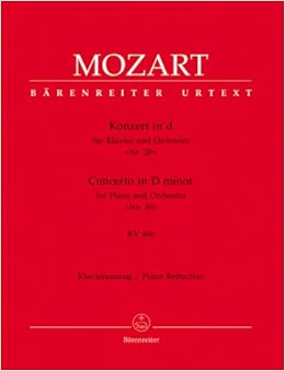 モーツァルト : ピアノ協奏曲 第20番 ニ短調 KV 466/ベーレンライター社新モーツァルト全集版2台ピアノ用編曲