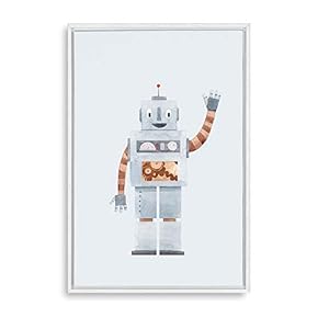 signwin Framed Canvas Wall Art Cartoon Children