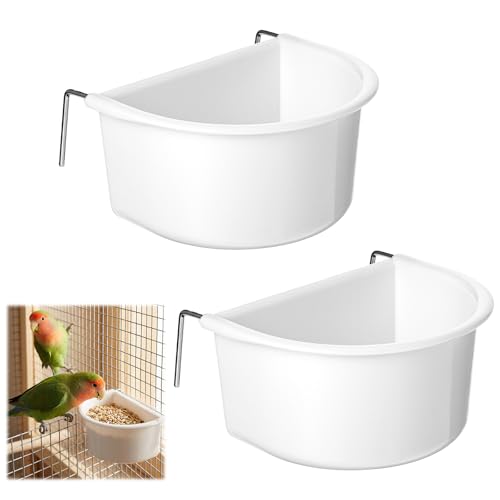Exclaith Plastic Bird Cage Feeder