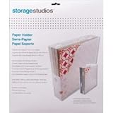 Bulk Buy: Advantus Crafts (2-Pack) Storage Studios Paper Holder 12.5in. x 13in. x 2.625in. CH92600
