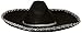 Forum Novelties Men's Adult Mexican Sombrero Costume Hat, Black, One Size