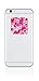 iDecoz Floral Microfiber Phone Screen Cleaner Sticker, Pack for All Cell Phones and Cases/iPhone/Samsung/iPad/Laptop Glasses and More