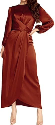 green emerald velvet dress Amazon.com: PINUPART Women's Elegant Empire Waist Long Sleeve Satin Maxi  Dress Jet Black M : Clothing, Shoes & Jewelry main image 0
