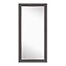 Naomi Home Framed Bevel Leaner Full Length Huge Floor Mirror XL Mirror Standing for Bedroom Oversize Mirrors Espresso 66 L x 32 W