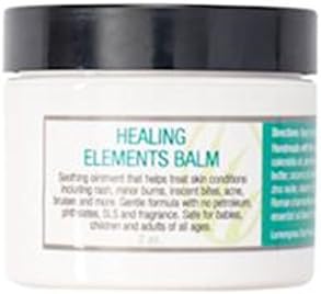 Healing Elements Balm Chamomile Lavendar Rashes Dry Skin 2 oz