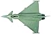 Eurofighter Typhoon F.2 diecast 1:100 model (Amercom SL-38)