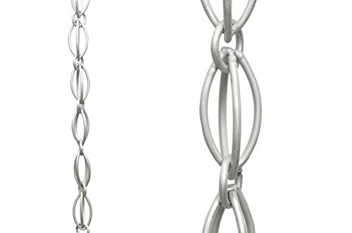 Oval Loop Aluminum Rain Chain 8.5 ft. RCP 90106