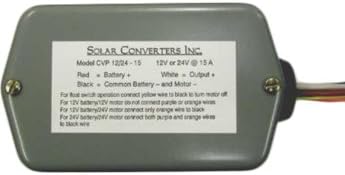 SOLAR CONVERTERS CV24/36-7, 24V-36V, 7A VOLT REGULATOR