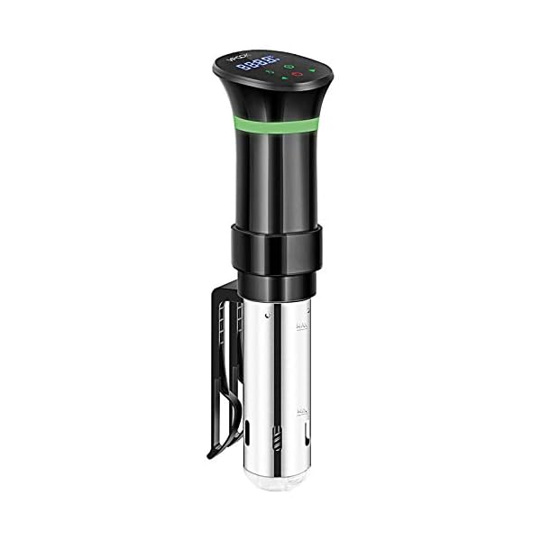 Sous Vide Cooker VPCOK Sous Vide Precision Cooker Immersion Circulator Sous Vide Machine, Accurate Temperature and Time Control Sous Vide Cookbook Included