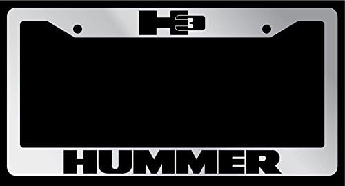 mobilemallusa Hummer H3 Chrome License Plate Frame