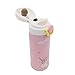 Unicorn Stainless Steel Thermos for Girls, Cute Water Bottle Cup for Indoor and Outdoor Occasion, Insulated Leak Proof Vacuum Cup Flask for Kids(350ML Pink)
