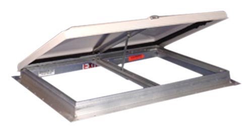 Heng's 68631-2 26" X 26" Elixir Escape Hatch with 2" White Metal Garnish
