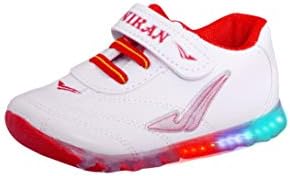 Baby Red LED Light Modern Shoes (4.5-5.0 Years)