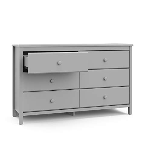 alpine 6 drawer double dresser