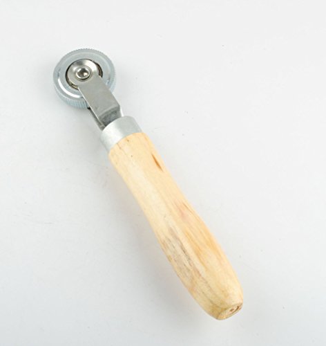 Podoy Tire Patch Wooden Handle Repair 1 1/2" Dia Roller Tool