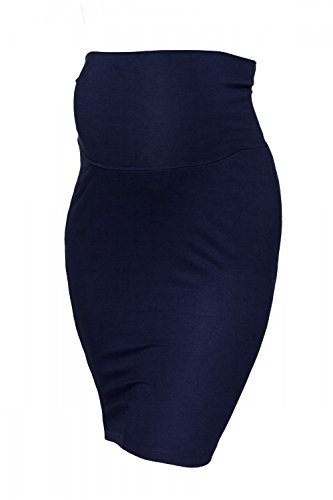 Pencil Skirt Amazon Uk Navy Skirt Zeta Ville Womens Maternity Midi