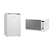 Russell Hobbs RHUCLF2W White Under Counter 50cm Wide Freestanding Larder Fridge , Free 2 Year Guarantee & Hobbs RHM2079A…