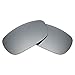 Mryok Polarized Replacement Lenses for Oakley Crosshair 2.0 OO4044 - Silver Titanium