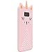 Funermei Cat Unicorn Case for Samsung Galaxy S6,Silicone 3D Cartoon Design Animal Pink Cover,Kids Girls Teens Cool Chic Cute Cases,Kawaii Soft Gel Rubber Unique Character Funny Protector for SamsungS6