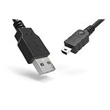 Camera USB Cable, Ancable 6 Feet Mini USB Data Transfer Cable Cord for Canon PowerShot/Rebel/EOS/DSLR Cameras and Camcorders (IFC-400PCU) (Tamaño: 6-Feet)