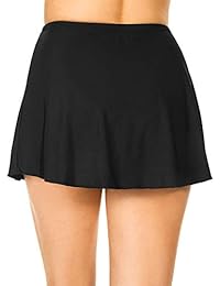 Bañador para dama con falda y control de barriga