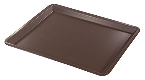 Click Here to See More Images Paderno World Cuisine 13 3/8 Inch by 9 1/2 Inch by 19/32 Inch Non-stick Cookie Sheet