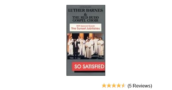 Amazon Com He Keeps On Blessing Me Vhs Luther Barnes Red Budd