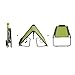 Portable Camping Cot, Foldable Bed Indoor and Outdoor Use, Ultra Lightweight, Heavy Duty Design – Green Capacity 247 lbsthumb 4